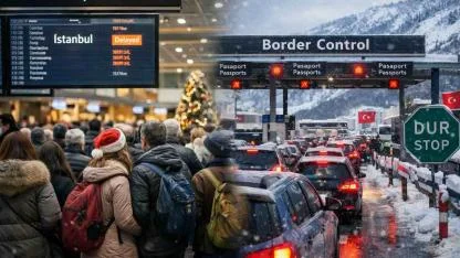 Yılbaşı öncesi uyarı: Havalimanları ve sınır kapılarında yoğunluk bekleniyor