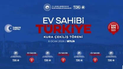 12 farklı projede 2363 daire inşa edilecek Bitlis TOKİ 500 bin konut kura sonuçları