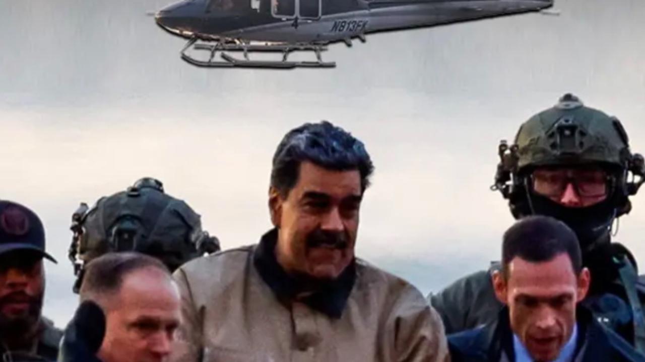 ABD’de tarihi anlar! Maduro ve eşi canlı yayında mahkemeye böyle götürüldü