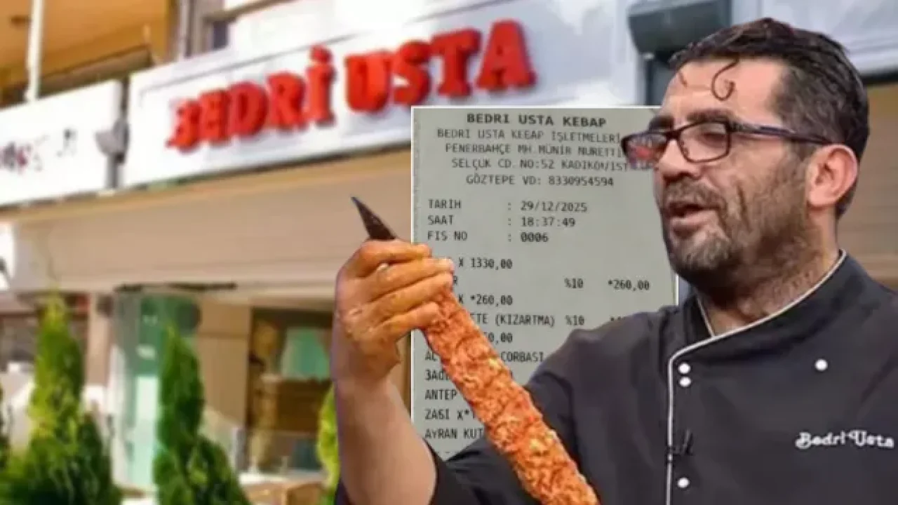 Bedri Usta'nın kebapçı dükkanına yüksek fiyat soruşturması
