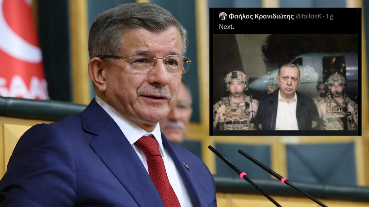 Davutoğlu paylaşımlara sert tepki gösterdi: Erdoğan'a uzanan o parmağı kırmasını biliriz