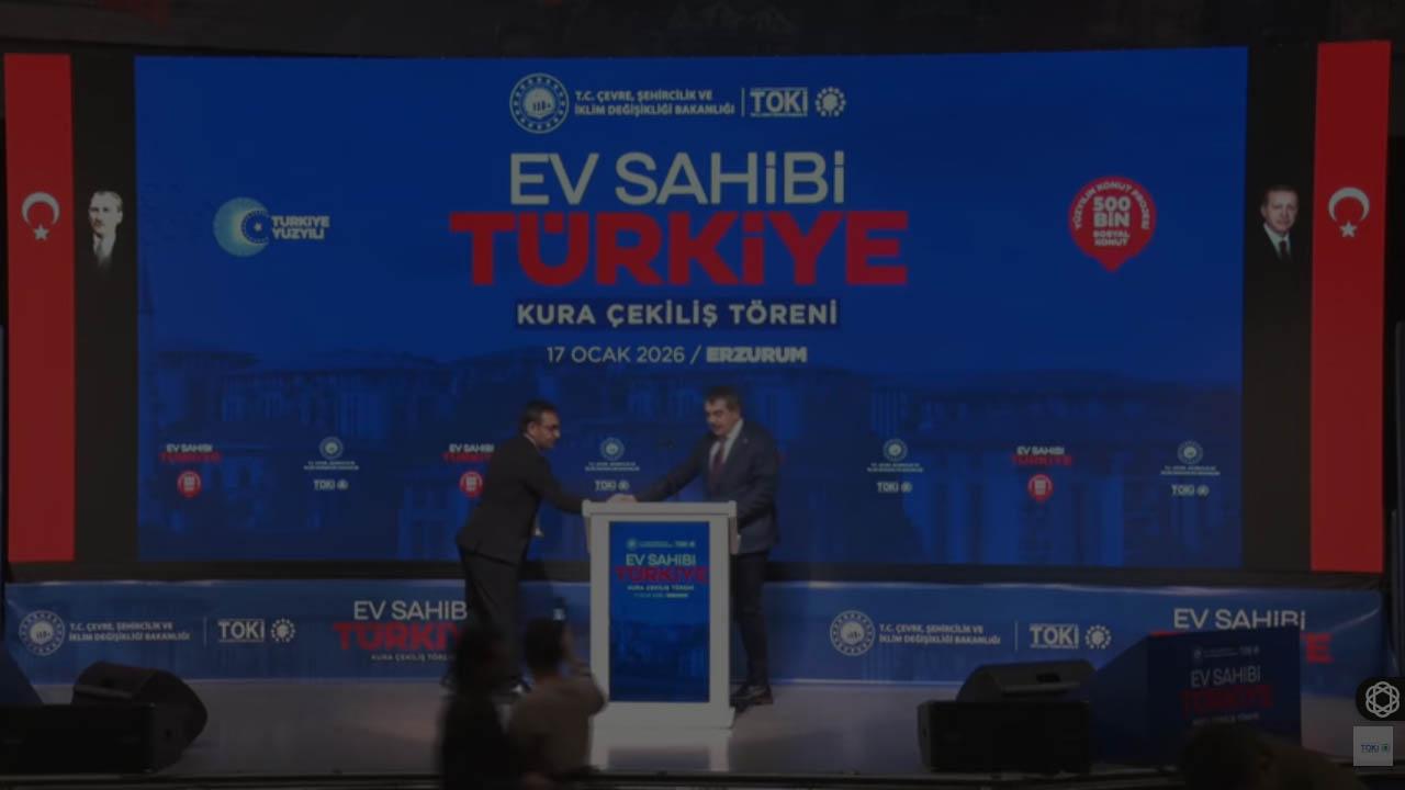 Erzurum TOKİ kura sonuçları 40 bin başvuru arasından belirlendi