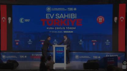 Erzurum TOKİ kura sonuçları  40 bin başvuru arasından belirlendi