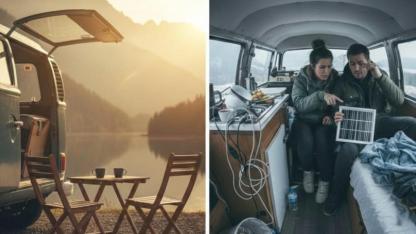 Karavanda hayat: Vitrin ve mutfak