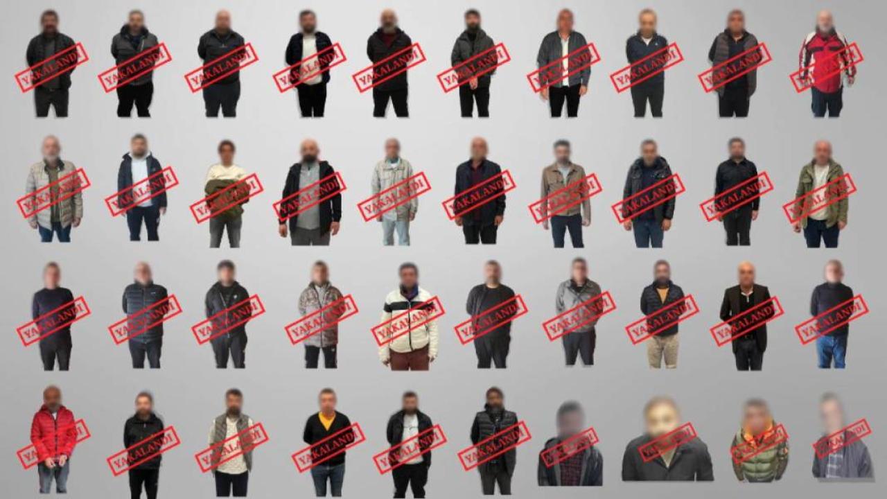 Kırmızı bültenle aranan 40 firari yakalanarak Türkiye'ye getirildi
