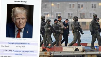 Trump kendini Venezuela'nın başkan vekili ilan etti