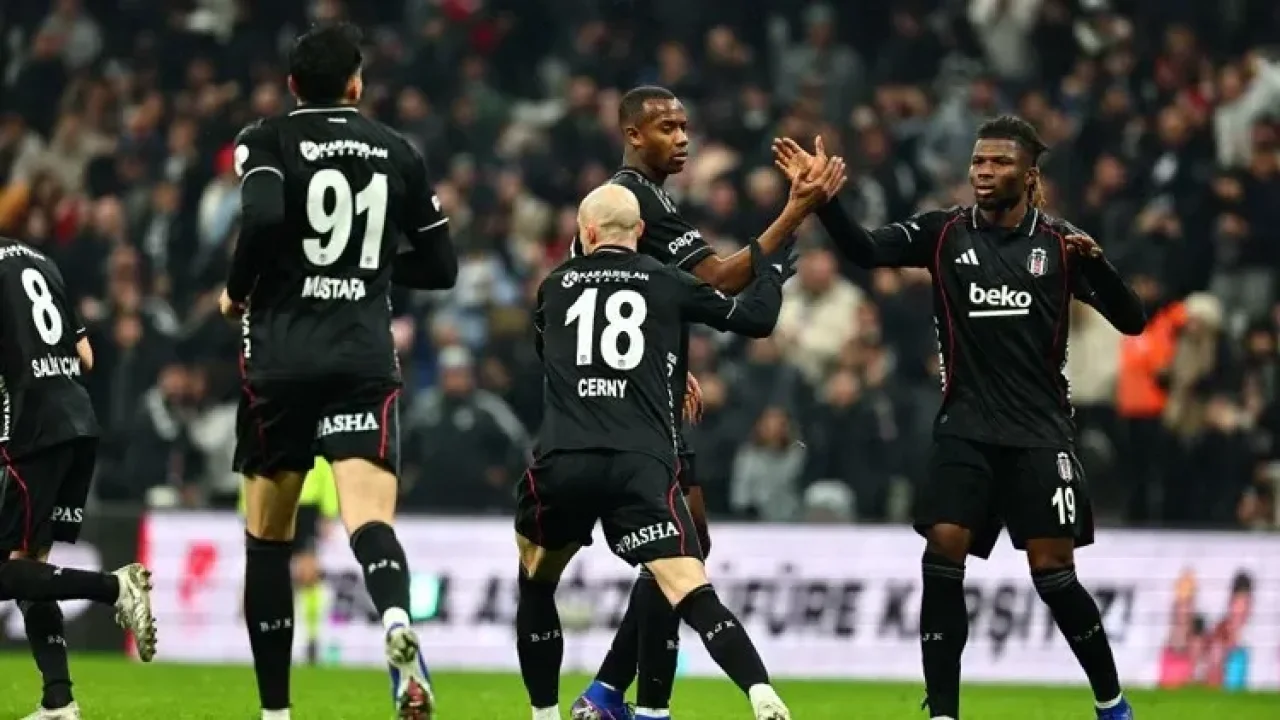 Beşiktaş evinde Konyaspor'u devirdi: 2-1