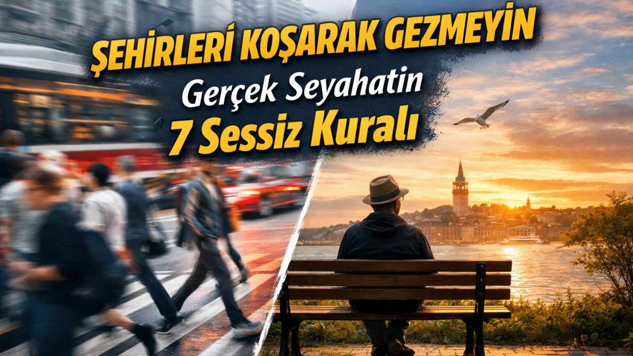 Şehirleri koşarak gezmeyin: Gerçek seyahatin 7 sessiz kuralı