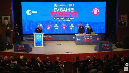 TOKİ Iğdır Merkez 500 bin konut kura sonuçları canlı yayında 5 bin 967 başvuru arasında yapıldı