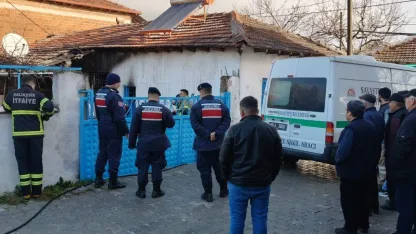 Balıkesir'de evde çıkan yangında 1 kişi öldü