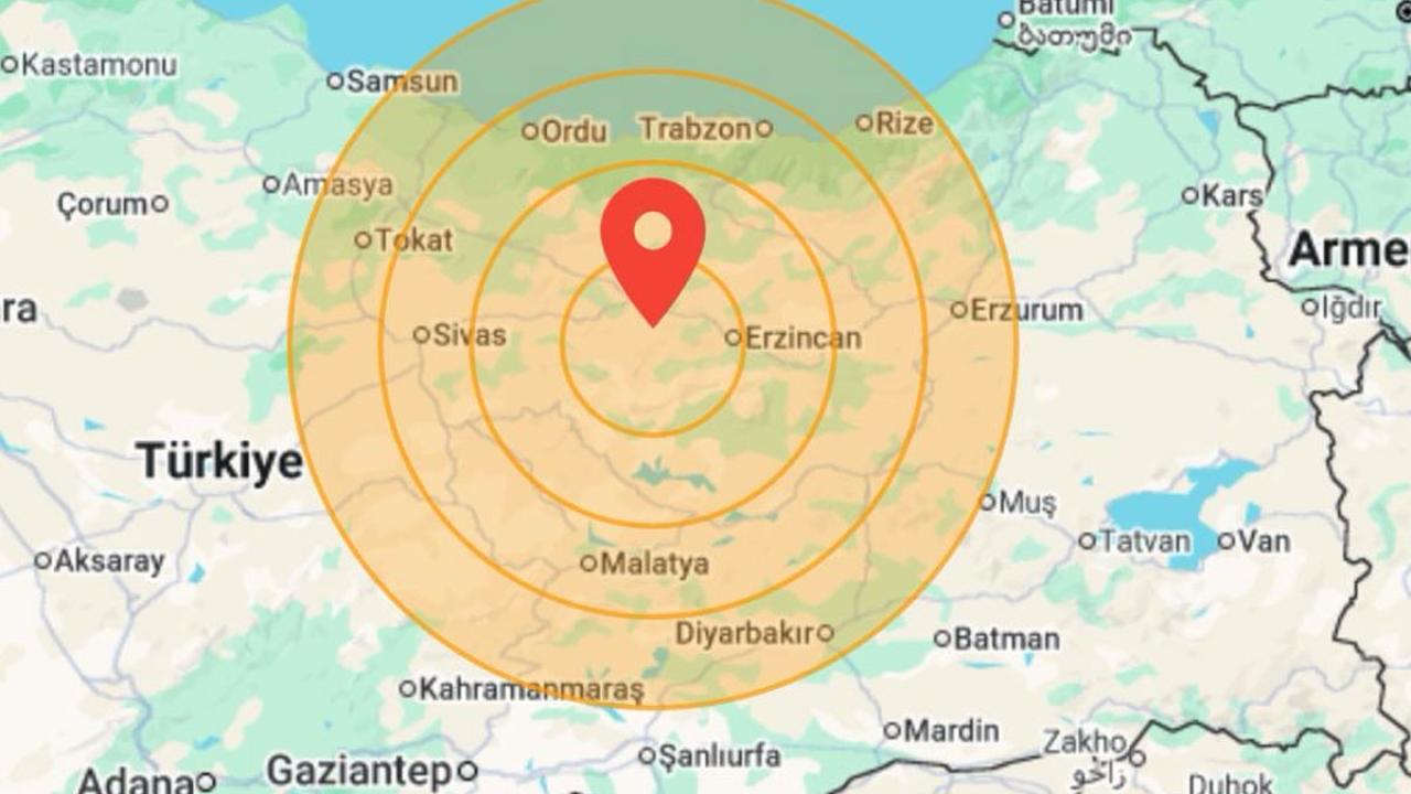 Acı tarihin yıl dönümünde yer yine sallandı: Erzincan'da 4.9 büyüklüğünde deprem