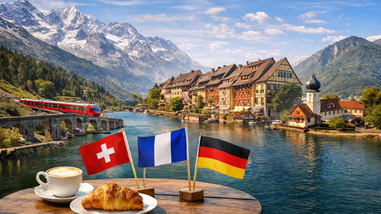 Bir günde 3 ülkede yemek: 10 günde 4 ülkeyi gezen Avrupa rotası