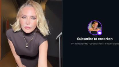 Ece Erken Instagram abonelik sistemini açtı, saatler içinde binlerce aboneye ulaştı!