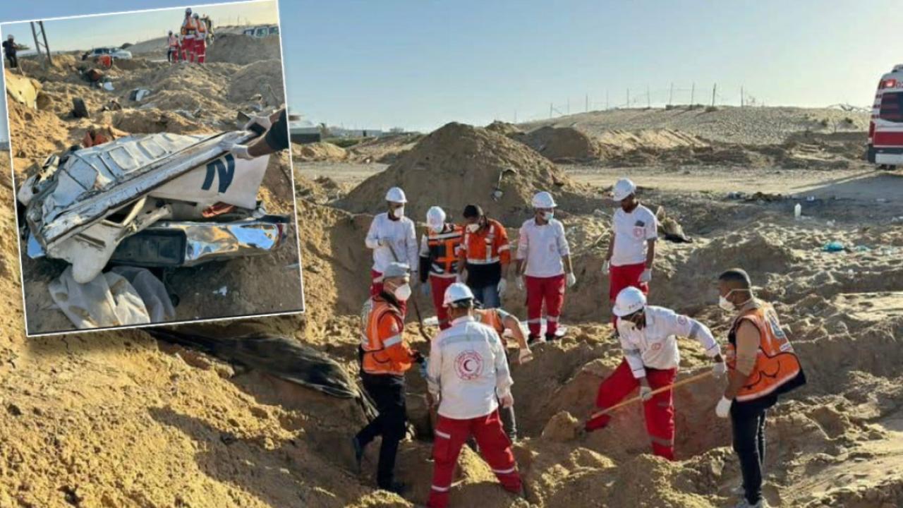 Gazze'de İsrail askerleri 15 yardım çalışanını yakın mesafeden infaz etti