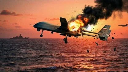 Flaş son dakika! ABD Umman Denizi'nde İran'a ait insansız hava aracını düşürdü