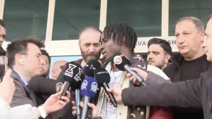 Galatasaray'ın yeni transferi Renato Nhaga İstanbul'a geldi