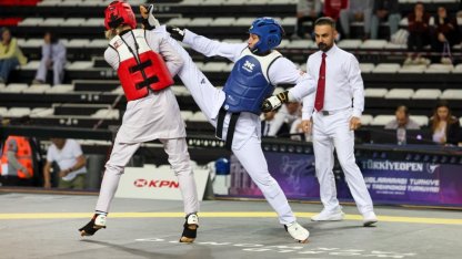 13. Uluslararası Türkiye Açık Tekvando Turnuvası, Antalya'da sürüyor