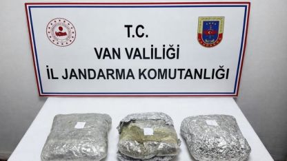 Van'da 4 kilo 60 gram uyuşturucu ele geçirildi