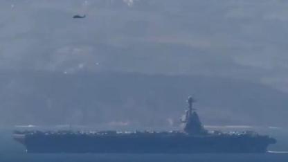 Flaş son dakika! ABD'nin en büyük uçak gemisinde yangın çıktı