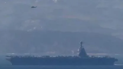 Flaş son dakika! ABD'nin en büyük uçak gemisinde yangın çıktı