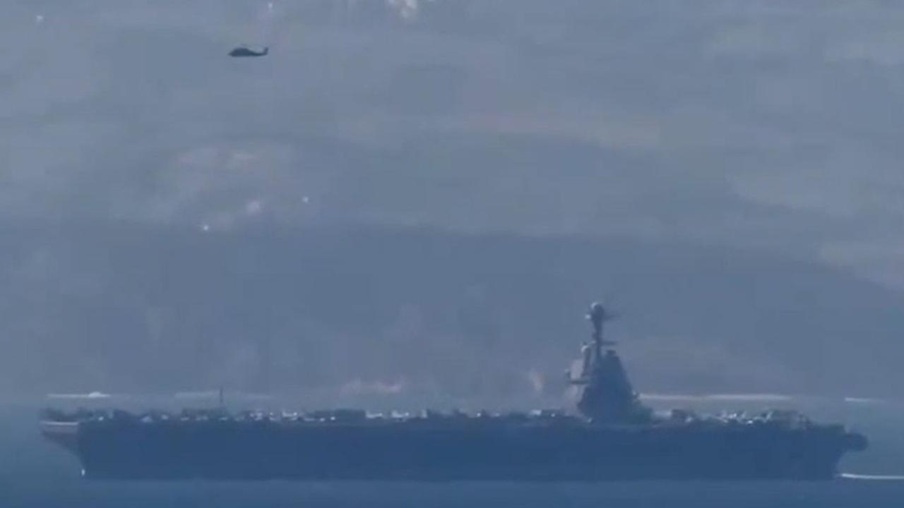 Flaş son dakika! ABD'nin en büyük uçak gemisinde yangın çıktı