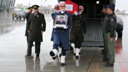 Ağrı'da askeri araç kazasında şehit olan Uzman Çavuş Akarsel'in cenazesi Konya'da defnedildi