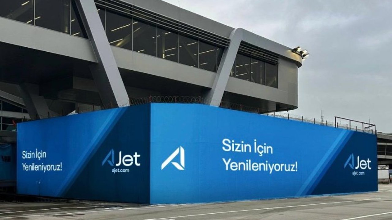 AJet'in CIP salonu yenileniyor