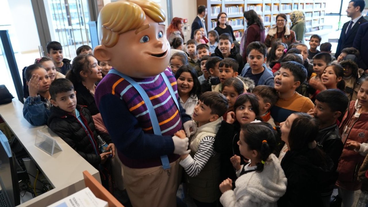 AK Kütüphane'de öğrencilere yönelik Kütüphane Haftası etkinliği düzenlendi