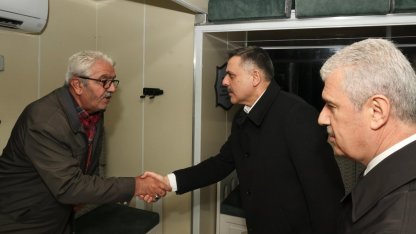 Bakan Çiftçi, şehit Uzman Çavuş Akarsel'in ailesini ziyaret etti