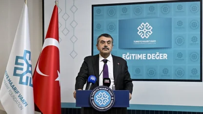 Bakan Tekin, Maarif Vakfı 16. Ülke Temsilcileri İstişare Toplantısı Kapanış Programı'nda konuştu: