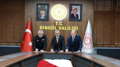 Bingöl'de "Afet Farkındalık ve Eğitim İşbirliği Protokolü" imzalandı