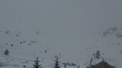 Bolu'nun yüksek kesimlerinde kar yağışı etkili oluyor