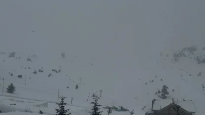 Bolu'nun yüksek kesimlerinde kar yağışı etkili oluyor