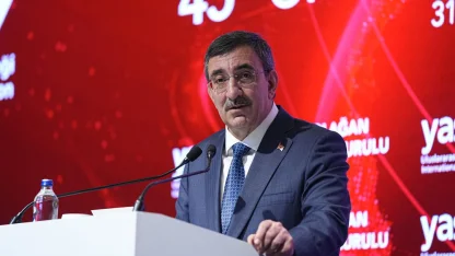 Cumhurbaşkanı Yardımcısı Yılmaz, YASED 45. Olağan Genel Kurulu'nda konuştu: