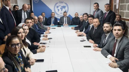 İçişleri Bakanı Çiftçi, basın mensuplarıyla bir araya geldi: