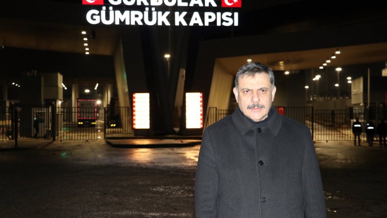 İçişleri Bakanı Mustafa Çiftçi, Türkiye-İran sınırının sıfır noktasında konuştu: