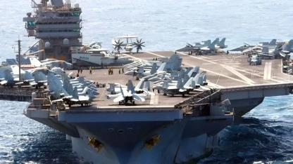 İran'dan dünyayı sarsan iddia! ABD uçak gemisi USS Abraham Lincoln vuruldu