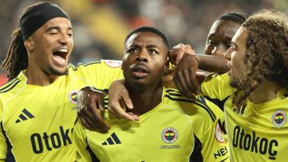 Fenerbahçe, Gaziantep'te şov yaptı! 4 golle çeyrek final bileti