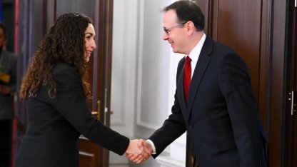 Kosova Cumhurbaşkanı Osmani, Türkiye'nin Priştine Büyükelçisi Angılı'yı kabul etti