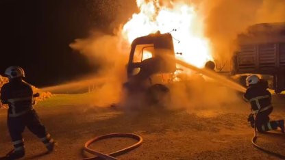 Mardin'de tırda çıkan yangın söndürüldü