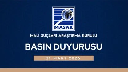 MASAK'tan kritik açıklama