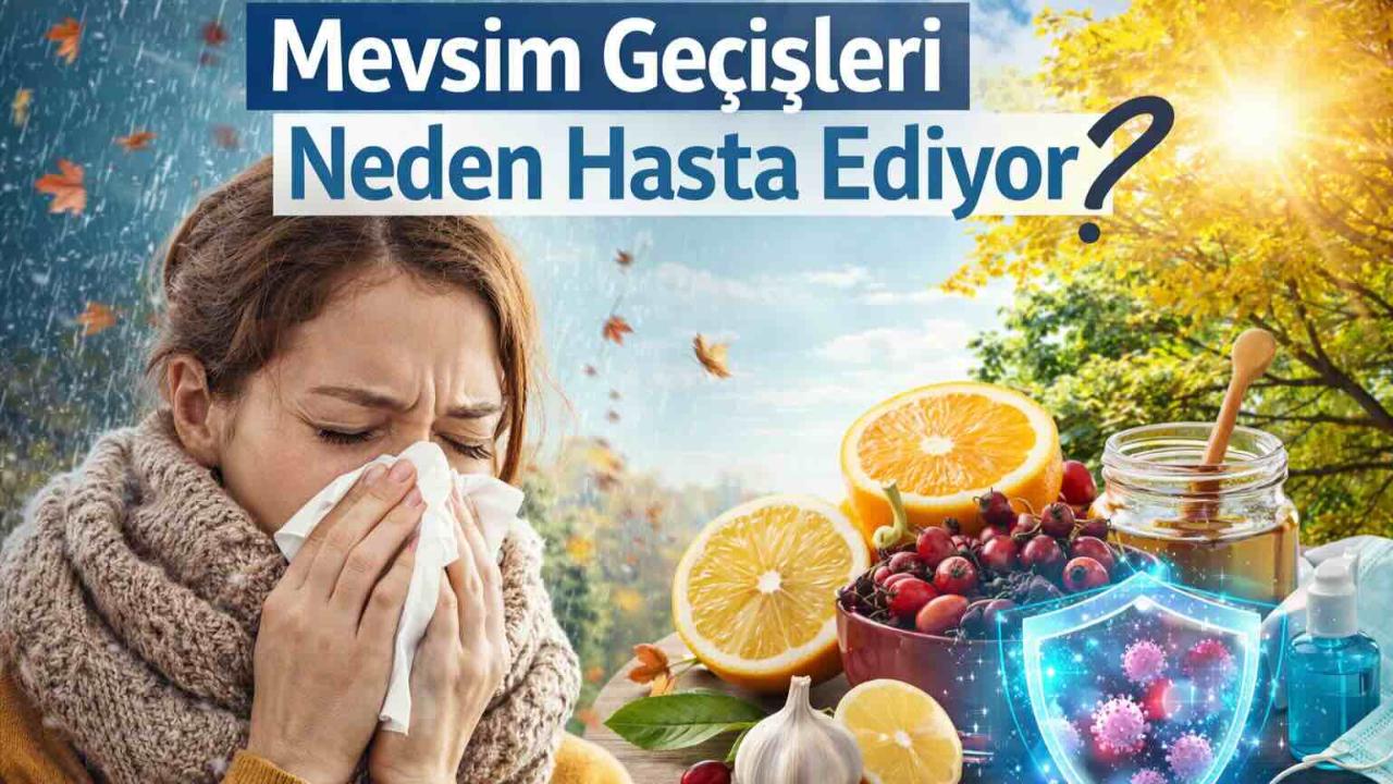 Mevsim geçişlerinde hastalık kapıda: Bağışıklığı çelik gibi yapma rehberi
