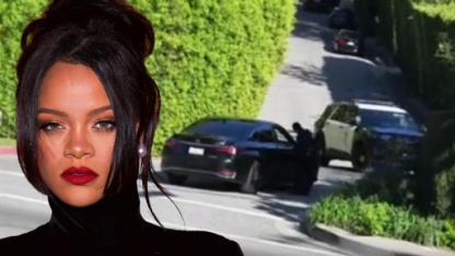 Rihanna’nın evine silahlı saldırı! Bir kadın gözaltına alındı