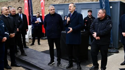 Savunma Sanayii Başkanı Haluk Görgün, Skydagger'ın gösterim faaliyetini izledi: