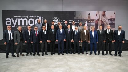 Ticaret Bakanı Ömer Bolat, AYMOD Uluslararası Ayakkabı Moda Fuarı'nda konuştu: 