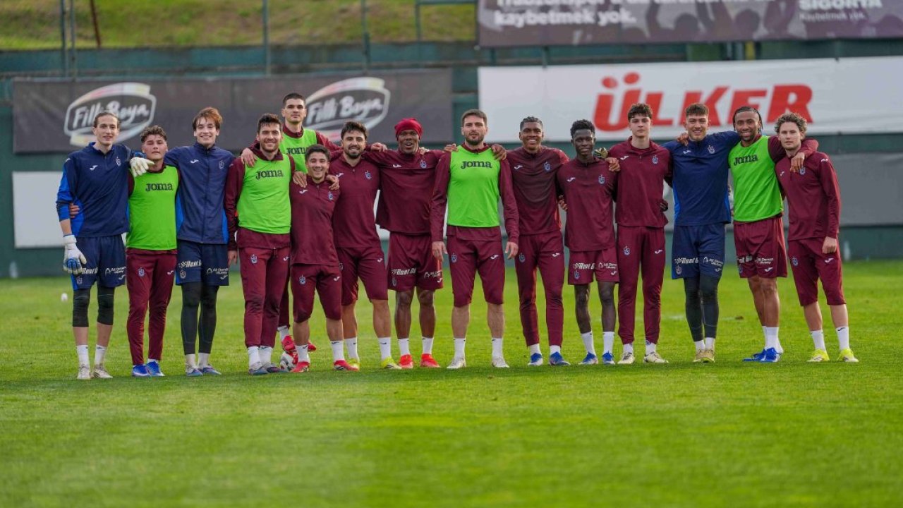 Trabzonspor, Galatasaray maçının hazırlıklarını sürdürdü