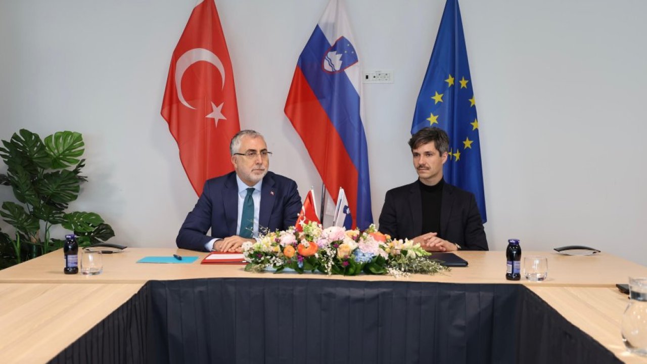 Türkiye ile Slovenya arasında "Sosyal Güvenlik Anlaşması" imzalandı