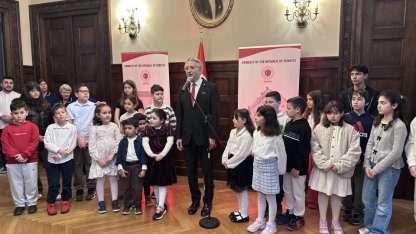 Yunanistan'da İstiklal Marşı'nın kabul yıl dönümü dolayısıyla resim sergisi düzenlendi