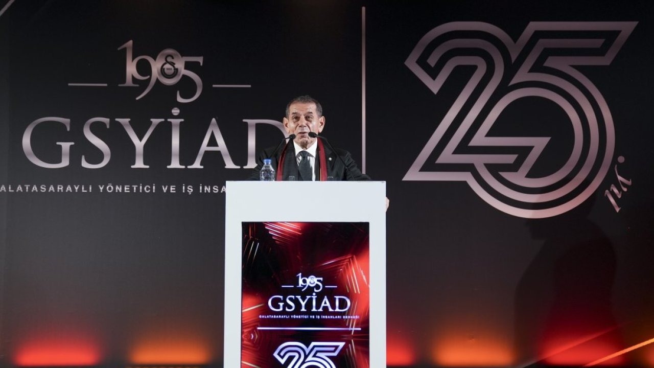 1905 GSYİAD'ın 25. yıl belgeseli galasında Başkan Özbek'ten açıklamalar