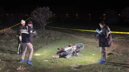 Uşak'ta korkunç motosiklet kazası: 1 ölü